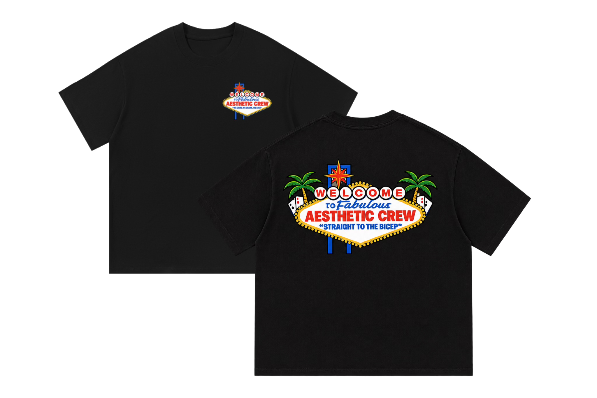 Las Vegas Tee ( Black )
