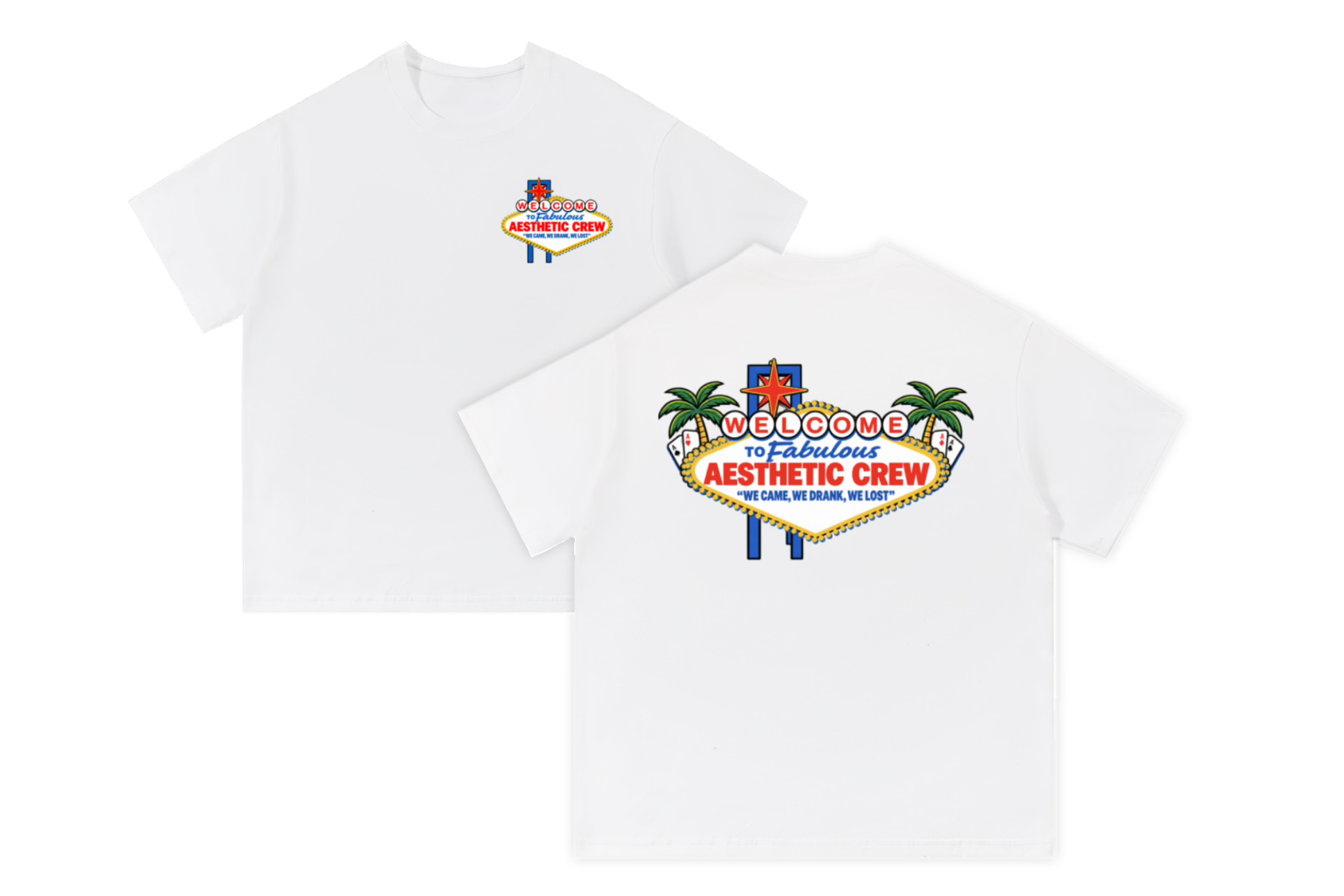 Las Vegas Tee ( White )